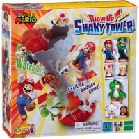 EPOCH Traumwiesen Super Mario Blow Up! Shaky Tower Gesellschaftsspiel, Geschicklichkeitsspiel 
