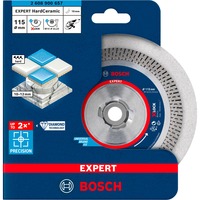 Bosch Professional X-LOCK Diamanttrennscheibe Expert HardCeramic, Ø 115mm Bohrung 22,23mm