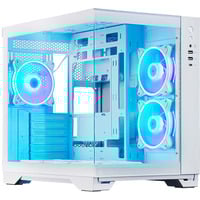 Chieftec Visio GM-30W-TG-OP, Tower-Gehäuse weiß, Tempered Glass x 2