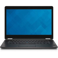 Dell Latitude E7470 Generalüberholt, Notebook schwarz, Intel® Core™ i7-6600U, 8 GB DDR4, 256 GB (256 GB SSD), Windows 10 Pro