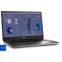 Dell Precision 7780-M6HGP, Notebook grau, Intel® Core™ i9-13950HX, NVIDIA RTX 3500, 32 GB DDR5, 1 TB (1 TB SSD), Windows 11 Pro 64-Bit