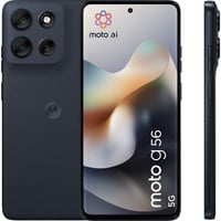 Motorola moto g56 5G 256GB, Handy Black Oyster, Android 15, 8 GB