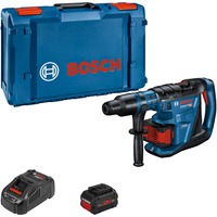 Bosch Professional PRO Akku-Bohrhammer BITURBO GBH 18V-40 C Professional, 18Volt blau/schwarz, 2x Akku ProCORE18V 8,0Ah, in XL-BOXX