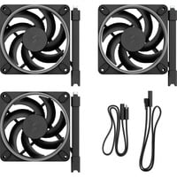 Fractal Design Momentum 12 RGB, Gehäuselüfter schwarz, 3er Pack, 120 mm