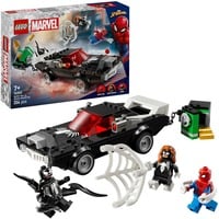 LEGO 76309 Marvel Super Heroes Spider-Man vs. Venom Muscle-Car, Konstruktionsspielzeug