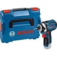 Bosch Professional Akku-Drehschlagschrauber GDR 12V-105 Professional blau/schwarz, ohne Akku und Ladegerät, in L-BOXX