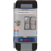 Bosch ToughBox Metallbohrer-Satz HSS-G, 135°, 18-teilig 