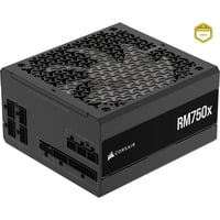 Corsair RM750x (2024), PC-Netzteil schwarz, 1x 12+4 Pin High Power GPU, 3x PCIe, Kabel-Management, 750 Watt
