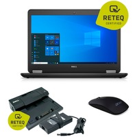 Dell Latitude E7450 Generalüberholt, Notebook schwarz, Windows 10 Pro 64-Bit, 35.6 cm (14 Zoll), 256 GB SSD