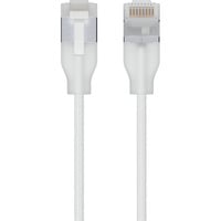 Ubiquiti UniFi Etherlighting Cat.6a Premium-Patchkabel weiß, 0,30 Meter, gesleevt