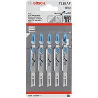 Bosch Stichsägeblatt T 118 AF Flexible for Metal, 92mm 5 Stück