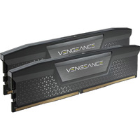 Corsair DIMM 128 GB DDR5-6400 (2x 64 GB) Dual-Kit, Arbeitsspeicher schwarz, CMK128GX5M2B6400C42, Vengeance, INTEL XMP