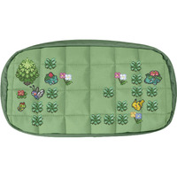 HORI Gesteppte Tasche (Pixel Grün) grün, für Nintendo Switch 2 / Switch / Switch OLED