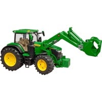 bruder John Deere 7R 350 mit Frontlader, Modellfahrzeug grün