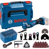 Bosch Akku-Multi-Cutter GOP 18V-34 Solo Professional, 18Volt, Multifunktions-Werkzeug blau/schwarz, ohne Akku und Ladegerät, L-BOXX