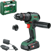 Bosch Heimwerken & Garten Akku-Schlagbohrschrauber AdvancedImpact 18V-80 QuickSnap grün, Li-Ionen Akku 2,5Ah, Koffer, POWER FOR ALL ALLIANCE