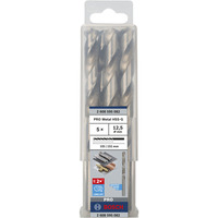 Bosch PRO Metal HSS-G Spiralbohrer, Ø 12,5mm 5 Stück, Arbeitslänge 101mm