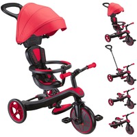GLOBBER Explorer Trike 4 in 1, Kinderfahrzeug rot