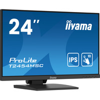iiyama ProLite T2454MSC-B2AG, LED-Monitor 60.5 cm (23.8 Zoll), schwarz (matt), FullHD, IPS, Touchscreen, USB-Hub