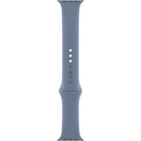 Apple Sportarmband, Uhrenarmband blaugrau, 45 mm