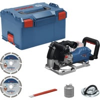 Bosch Professional Akku-Mauernutfräse GNF 18V-40 Professional solo, 18Volt blau/schwarz, ohne Akku und Ladegerät, in L-BOXX