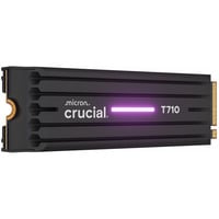 Crucial T710 4 TB, SSD schwarz, PCIe 5.0 x4, NVMe 2.0, M.2 2280, mit Kühlkörper