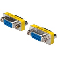 Digitus Mini Gender-Changer / 9-pin, Adapter DSUB9 Buchse auf DSUB9 Buchse