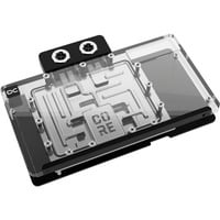 Alphacool Core RX 9070 XT Red Devil, Wasserkühlung transparent/chrom, inkl. Backplate