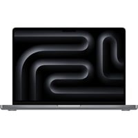 Apple MacBook Pro (14") 2023 CTO, Notebook grau, M3 10-Core GPU, MacOS, Amerikanisch, 36 cm (14.2 Zoll) & 120 Hz Display, 2 TB SSD