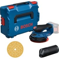 Bosch Professional Akku-Exzenterschleifer GEX 18V-150-3 Professional solo, 18Volt blau, ohne Akku und Ladegerät, in L-BOXX