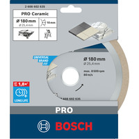 Bosch Professional PRO Ceramic Diamant-Trennscheibe, Ø 180mm Bohrung 25,4mm