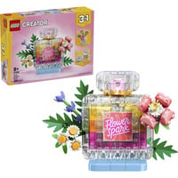 LEGO 31383 Creator 3-in-1 Parfümflasche mit Blumendeko, Konstruktionsspielzeug 