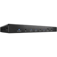 Lindy 4 Port HDMI 18G Splitter, HDMI Splitter schwarz, HDR HDCP 2.2