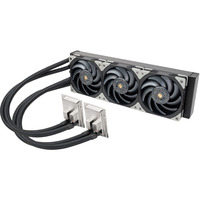 SilverStone SST-XE360PDD, Wasserkühlung schwarz/silber