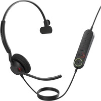 Jabra Engage 40, Headset schwarz, Mono, UC, USB-C, Inline Link