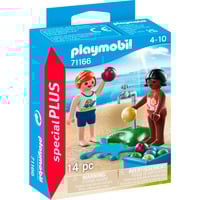 PLAYMOBIL 71166 specialPLUS Kinder mit Wasserballons, Konstruktionsspielzeug