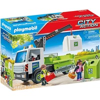 PLAYMOBIL 71431 City Action Altglas-LKW mit Container, Konstruktionsspielzeug 