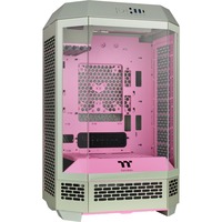 Thermaltake The Tower 300 Matcha Plum, Tower-Gehäuse hellgrün/rosa, Tempered Glass
