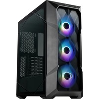 Cooler Master MasterBox TD500 Mesh V2, Tower-Gehäuse schwarz, Tempered Glass