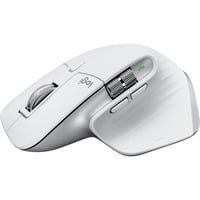 Logitech MX Master 3S, Maus hellgrau, 7 Tasten, Logi Bolt, Bluetooth, kompatibel mit PC/Mac/iPad/Android