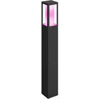 Philips Hue White & Color Ambiance Impress Wegeleuchte, LED-Leuchte schwarz