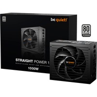be quiet! Straight Power 12 Platinum 1000W ATX3.0, PC-Netzteil schwarz, 1x 12VHPWR, 4x PCIe, Kabel-Management, 1000 Watt