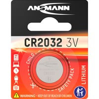 Ansmann Lithium Knopfzelle CR-2032, Batterie silber