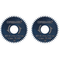 Dremel Kreissägeblatt  Ø 31,8 mm (546) 2 Stück, Schaft Ø 3,2 mm