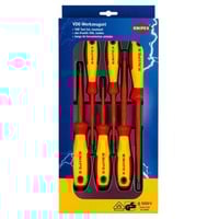 KNIPEX Schraubendreher-Paket 00 20 12 V02 VDE Slim rot/gelb, 6-teilig