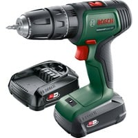 Bosch Heimwerken & Garten Akku-Schlagbohrschrauber UniversalImpact 18V grün/schwarz, 2x Li-Ionen Akku 1,5Ah, Koffer, POWER FOR ALL ALLIANCE