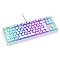 ENDORFY Thock TKL Pudding Onyx White, Gaming-Tastatur weiß, DE-Layout, Kailh RGB Red