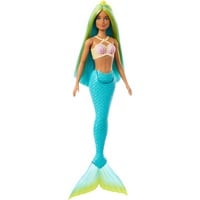 Mattel Barbie Meerjungfrau Puppe mit blauen Haaren türkis