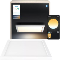 Philips HUE White Ambiance Aurelle quadratische Panelleuchte, LED-Leuchte weiß
