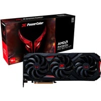 PowerColor Radeon RX 9070 XT Red Devil 16GB OC, Grafikkarte schwarz, RDNA4, GDDR6, 3x DisplayPort, 1x HDMI 2.1